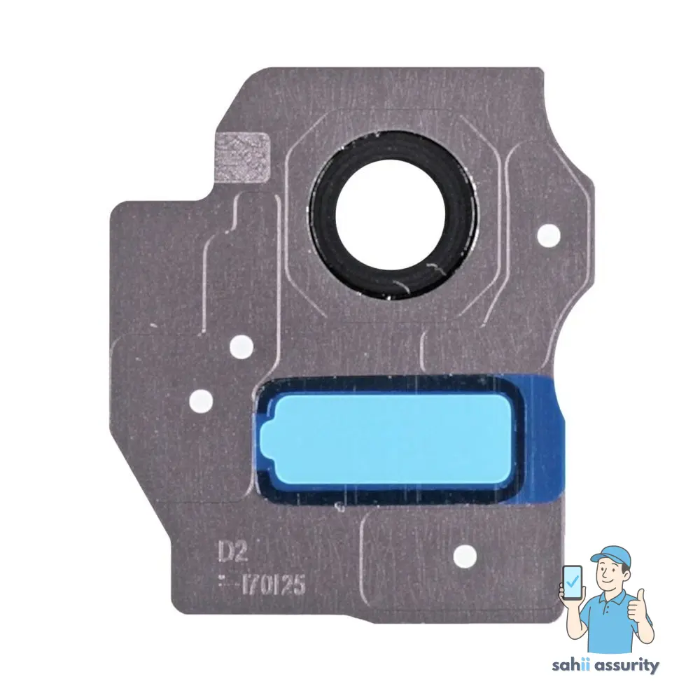 Camera Lens Glass with Frame for Samsung Galaxy S8 Plus Grey thumbnail